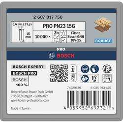 Bosch PRO PN23 G-Pin, 0,65/23g, verzinkt, 15mm, 10.000-tlg. Nr. 2607017750