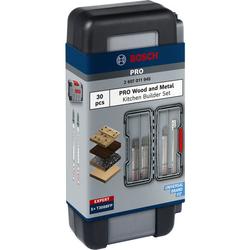 Bosch PRO Wood and Metal Set für Küchenbauer, 100mm, 30-tlg. Nr. 2607011945