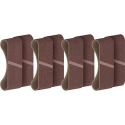 Bosch PRO X440 Schleifband Set, 100x610mm, K40/60/80/120, 20-tlg., Starter Pack Nr. 2608623334