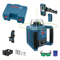 Bosch Rotationslaser GRL 300 HVG, 1x 9 V-Blockbatterie (6LR61) im Handwerkerkoffer Nr. 0601061701