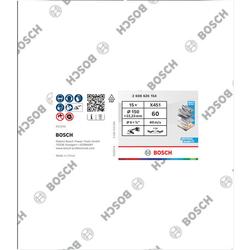 Bosch X451 Fächerschleifscheibe, 150x22,23mm, K60, Z29, 15-tlg. Nr. 2608626154
