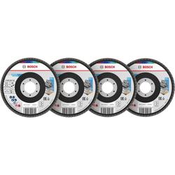 Bosch X451 Fächerschleifscheiben Set, 115x22,23mm, K40/K60/K80/K120, Z29, 60-tlg. Nr. 2608626159