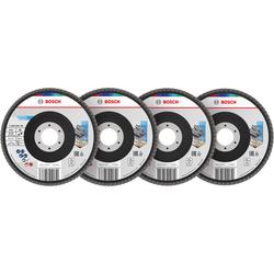 Bosch X451 Fächerschleifscheiben Set, 125x22,23mm, K40/K60/K80/K120, Z27, 15-tlg. Nr. 2608626166