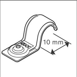 Bosch PRO Metall-Einzelkabelhalter, EMS-10, 200er-Pack Nr. 1600A03C27