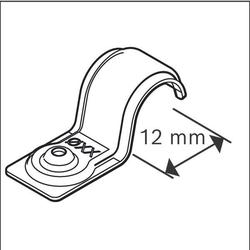 Bosch PRO Metall-Einzelkabelhalter, EMS-12, 200er-Pack Nr. 1600A03C28