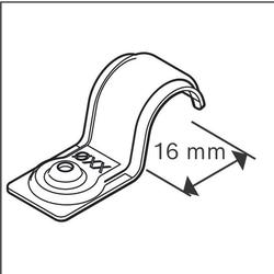 Bosch PRO Metall-Einzelkabelhalter, EMS-16, 200er-Pack Nr. 1600A03C29