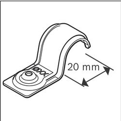 Bosch PRO Metall-Einzelkabelhalter, EMS-20, 200er-Pack Nr. 1600A03C2A