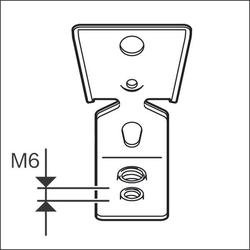 Bosch PRO FMI-M6/M8 Metallaufhänger, 100er-Pack Nr. 1600A03C2T