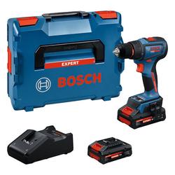 Bosch EXPERT Akku-Bohrschrauber EXSR18V-90 mit 2x EXBA18V-40 und Ladegerät in L-BOXX 136 Nr. 06019R2101