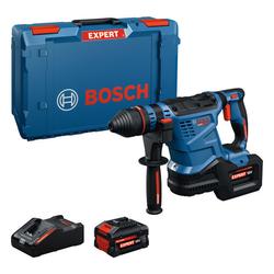 Bosch EXPERT Akku-Bohrhammer mit SDS-plus EXBH18V-32F mit 2x EXBA18V-80 und Ladegerät in XL-BOXX Nr. 0611922102