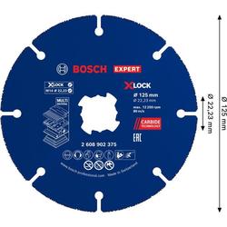 Bosch EXPERT Multi Material Carbide-Trennscheibe, 125x1,6x22,23mm, X-Lock Nr. 2608902375