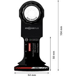 Bosch EXPERT PAII 52 APIT MultiMax Tauchsägeblatt, 52x50mm Nr. 2608902073