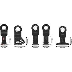 Bosch Elektriker- und Trockenbau-Set, 5-tlg. Nr. 2608669096