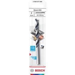 Bosch Metal HSS Spiralbohrer, 7x69x109mm, CYL-Schaft Nr. 2608577846