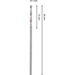 Bosch PRO Metal HSS-G Spiralbohrer, 1x12x34mm, 2er-Pack Nr. 2608577629
