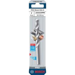 Bosch PRO Metal HSS-G Spiralbohrer, 7x69x109mm Nr. 2608577653