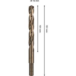 Bosch PRO Stainless Steel HSS-Co Spiralbohrer, 12x101x151mm Nr. 2608577618