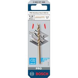 Bosch PRO Stainless Steel HSS-Co Spiralbohrer, 1,5x18x40mm Nr. 2608577588