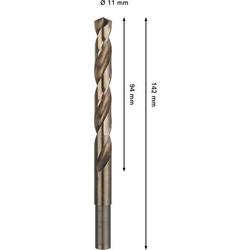 Bosch PRO Stainless Steel HSS-Co Spiralbohrer, 11x94x142mm Nr. 2608577616