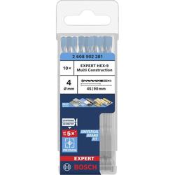 Bosch EXPERT HEX-9 Multi Construction Bohrer, 4x45x90mm, 10er-Pack Nr. 2608902281