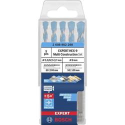 Bosch EXPERT HEX-9 Multi Construction Bohrer-Set, D= 5,5/6/6/7/8mm, 5-tlg. Nr. 2608902290