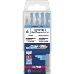 Bosch EXPERT HEX-9 Multi Construction Bohrer-Set, D= 4/5/6/6/8mm, 5-tlg. Nr. 2608902289