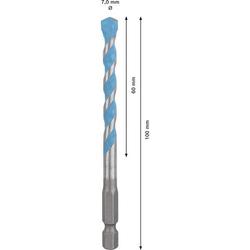 Bosch EXPERT HEX-9 Multi Construction Bohrer, 7x60x100mm Nr. 2608902262
