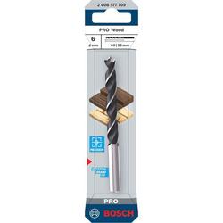Bosch PRO Wood Holzspiralbohrer, 6x60x93mm Nr. 2608577709
