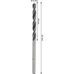 Bosch PRO Wood Holzspiralbohrer, 3x30x61mm Nr. 2608577706