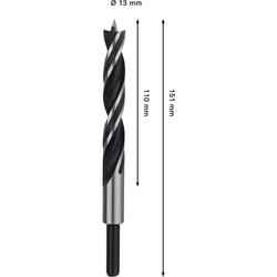 Bosch PRO Wood Holzspiralbohrer, 13x110x151mm Nr. 2608577716