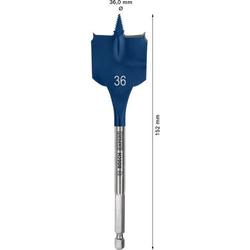 Bosch EXPERT Self Cut Speed Flachfräsbohrer, 36x152mm Nr. 2608902104