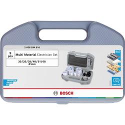 Bosch Multi Material Lochsägen-Set mit Gewinde, 20/25/35/40/51/68x40mm, 9-tlg. Nr. 2608594616