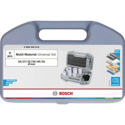 Bosch Multi Material Lochsägen-Set mit Gewinde, 24/27/32/35/40/52x40mm, 9-tlg. Nr. 2608594614