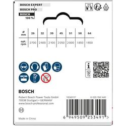Bosch Wood and Drywall Lochsägen-Set mit Aufsteckhalter, 26/32/39/45/51/58/64x44mm, 7-tlg. Nr. 2608594508