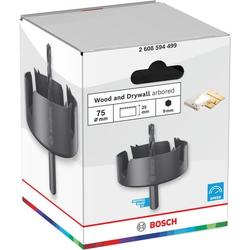 Bosch Wood and Drywall Lochsäge mit Aufsteckhalter, 75x27mm Nr. 2608594499