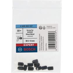 Bosch Schraube für EXPERT Sheet Metal Lochsäge mit Aufsteckhalter, M6x5x48mm, 10-tlg. Nr. 2608902027