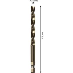 Bosch Zentrierbohrer für EXPERT Power Change Plus, HSS-Co, Ø 7.15x60x105mm Nr. 2608901969