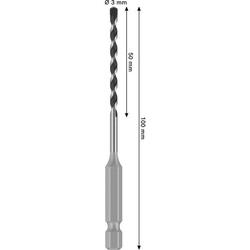 Bosch PRO HEX-5 Bohrer, 3x50x100mm Nr. 2608706968