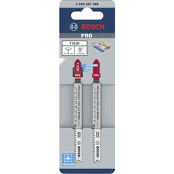 Bosch PRO Plastics PVC clean T102H Stichsägeblatt, 100mm, 2-tlg. Nr. 2608667049