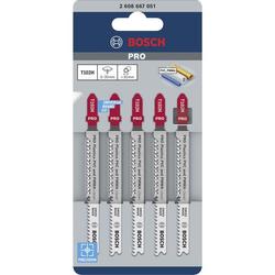 Bosch PRO Plastics PVC clean T102H Stichsägeblatt, 100mm, 5-tlg. Nr. 2608667051