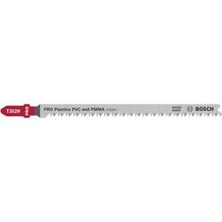 Bosch PRO Plastics PVC clean T302H Stichsägeblatt, 132mm, 3-tlg. Nr. 2608667052