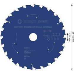 Bosch EXPERT Construct Wood Kreissägeblatt, 165x1,6x20mm, T24 Nr. 2608902210