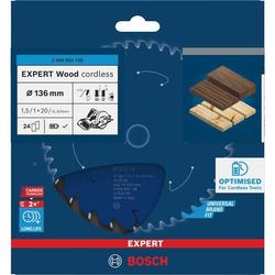 Bosch EXPERT Wood Kreissägeblatt, 136x20mm, Z24 Nr. 2608902138