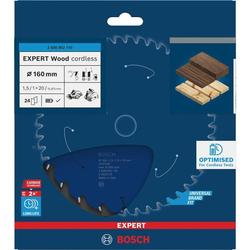 Bosch EXPERT Wood Kreissägeblatt, 160x1,45x20mm, Z24 Nr. 2608902145