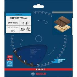 Bosch EXPERT Wood Kreissägeblatt, 160x1,8x20mm, Z24 Nr. 2608902141