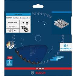Bosch EXPERT Stainless Steel Kreissägeblatt, 150x20mm, Z32 Nr. 2608902134
