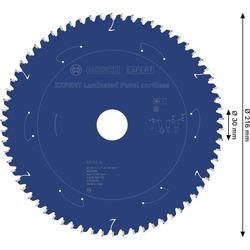 Bosch EXPERT Laminated Panel Kreissägeblatt, 216x2,1x30mm, Z66 Nr. 2608902130