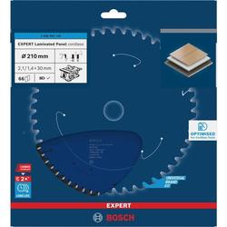 Bosch EXPERT Laminated Panel Kreissägeblatt, 210x2,1x30mm, Z66 Nr. 2608902129