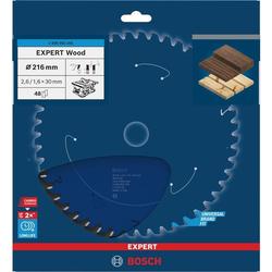 Bosch EXPERT Wood Kreissägeblatt, 216x30mm, Z48 Nr. 2608902206