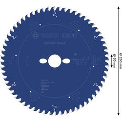 Bosch EXPERT Wood Kreissägeblatt, 250x2,8x30mm, Z60 Nr. 2608902235